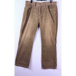 Vtg Polo Ralph Lauren Corduroy Pants Mens 38x30 Tan Straight 5-Pocket Gorpcore